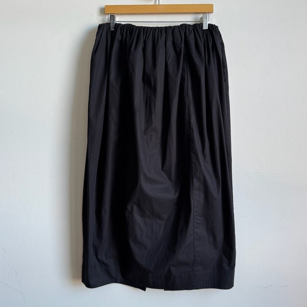 MARA HOFFMAN Billie Organic Cotton-Poplin Midi Skirt